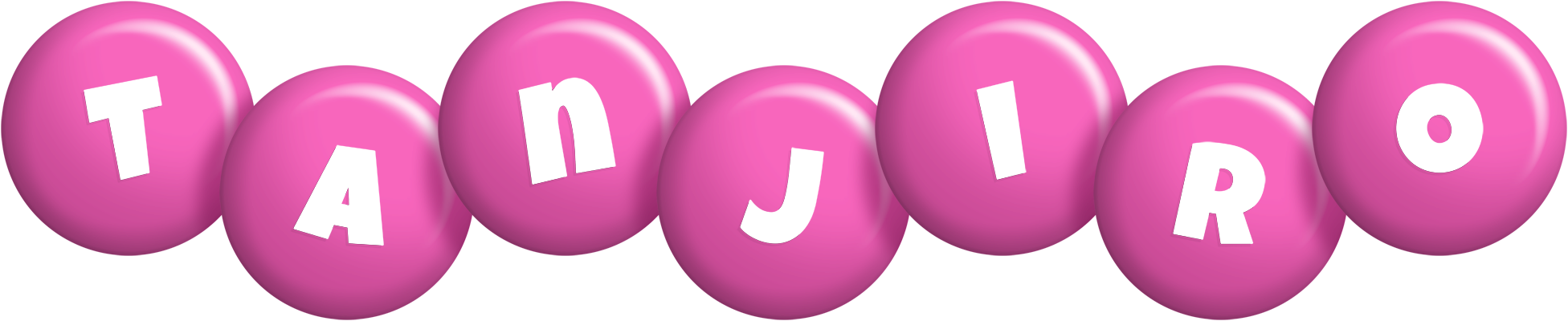 Tanjiro candy-pink logo