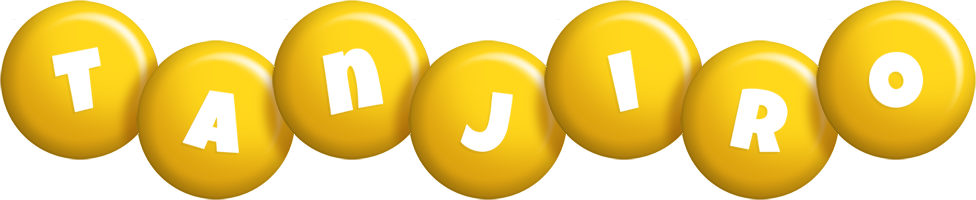 Tanjiro candy-yellow logo