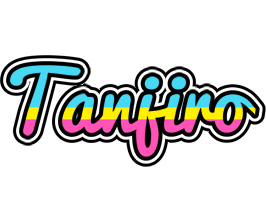 Tanjiro circus logo