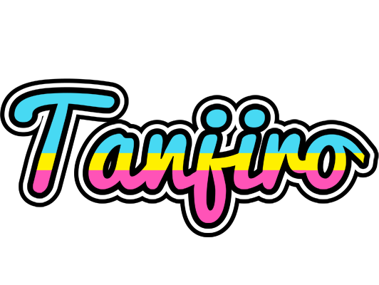 Tanjiro circus logo