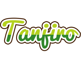 Tanjiro golfing logo