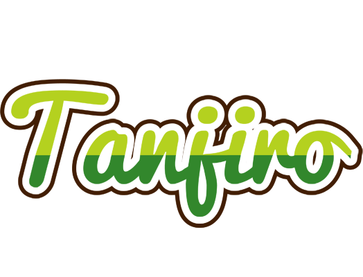 Tanjiro golfing logo