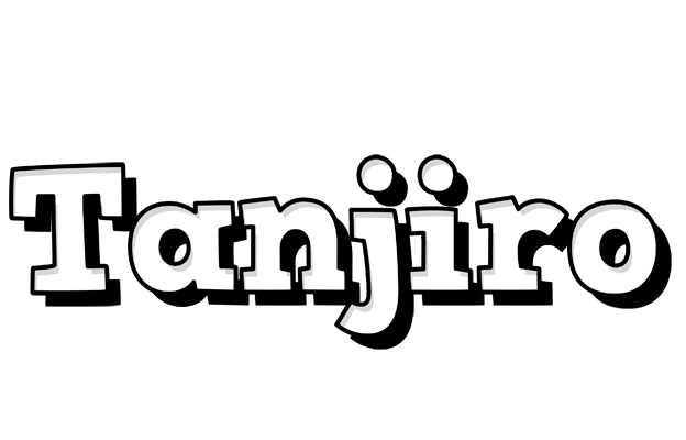 Tanjiro snowing logo