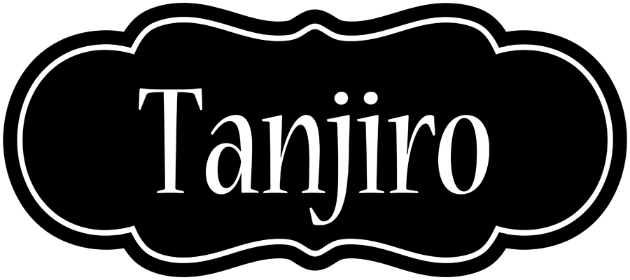 Tanjiro welcome logo