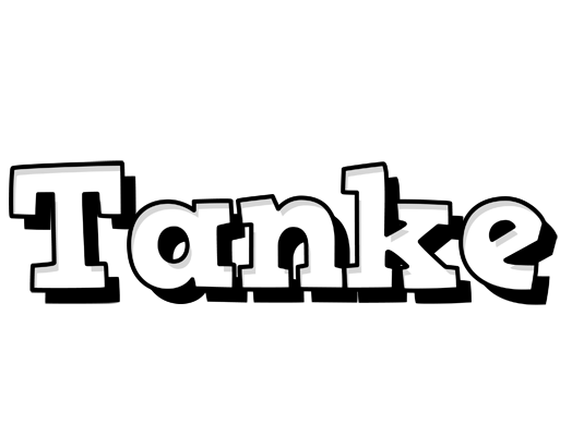 Tanke snowing logo