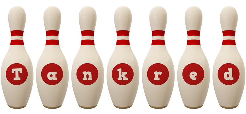 Tankred bowling-pin logo