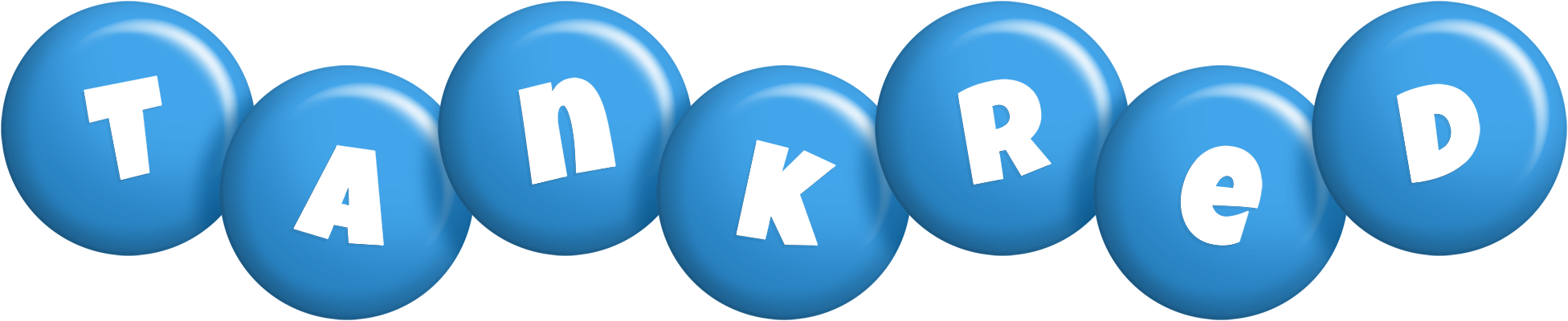 Tankred candy-blue logo