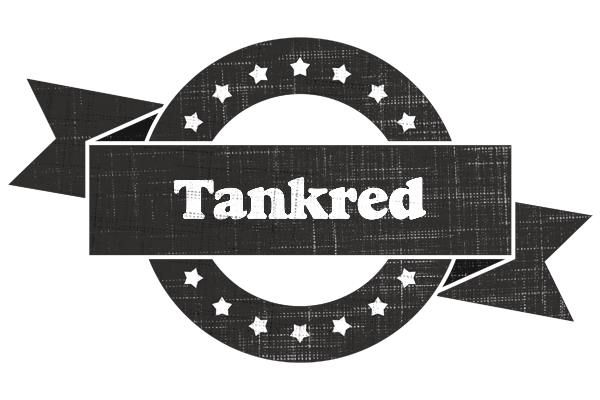 Tankred grunge logo
