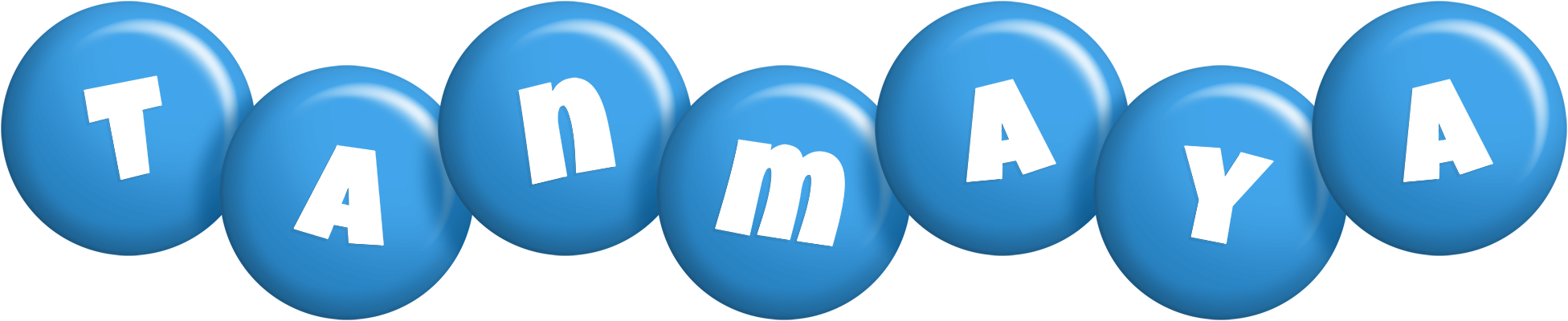 Tanmaya candy-blue logo