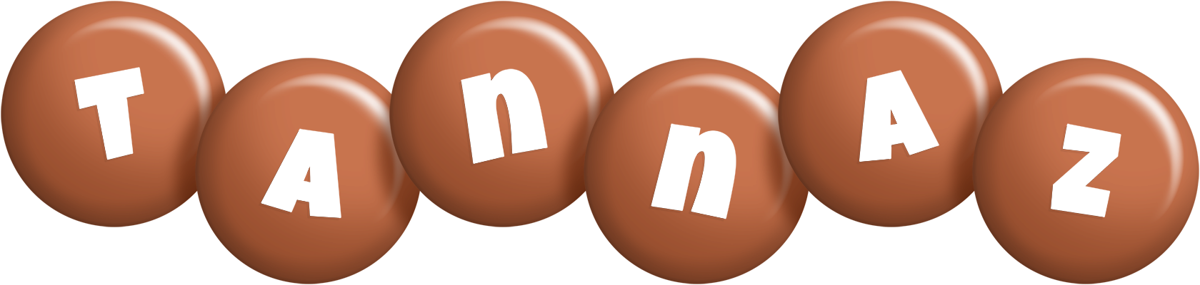 Tannaz candy-brown logo