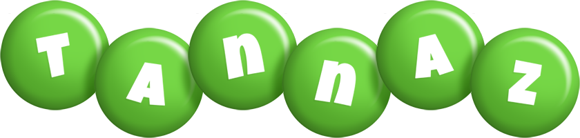 Tannaz candy-green logo