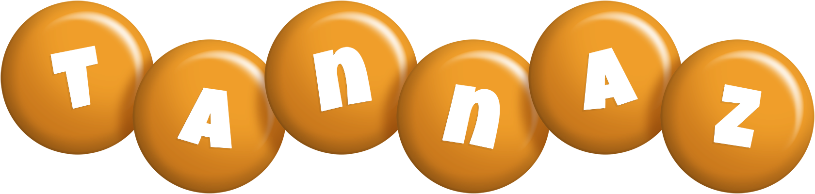 Tannaz candy-orange logo