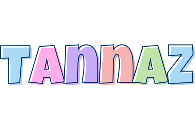 Tannaz pastel logo