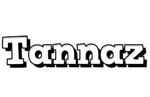 Tannaz snowing logo