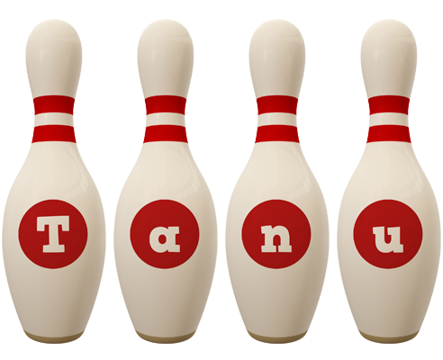 Tanu bowling-pin logo