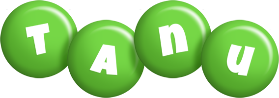 Tanu candy-green logo