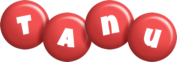 Tanu candy-red logo