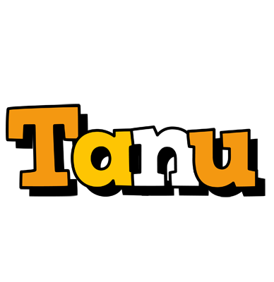 Tanu cartoon logo