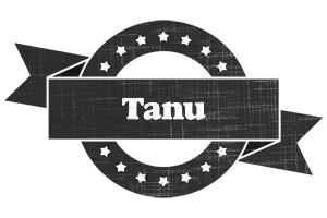 Tanu grunge logo