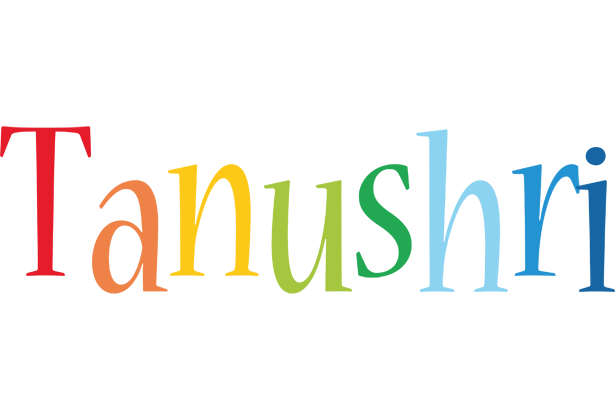 Tanushri birthday logo