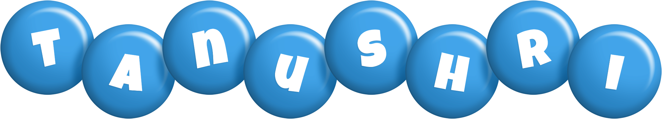 Tanushri candy-blue logo