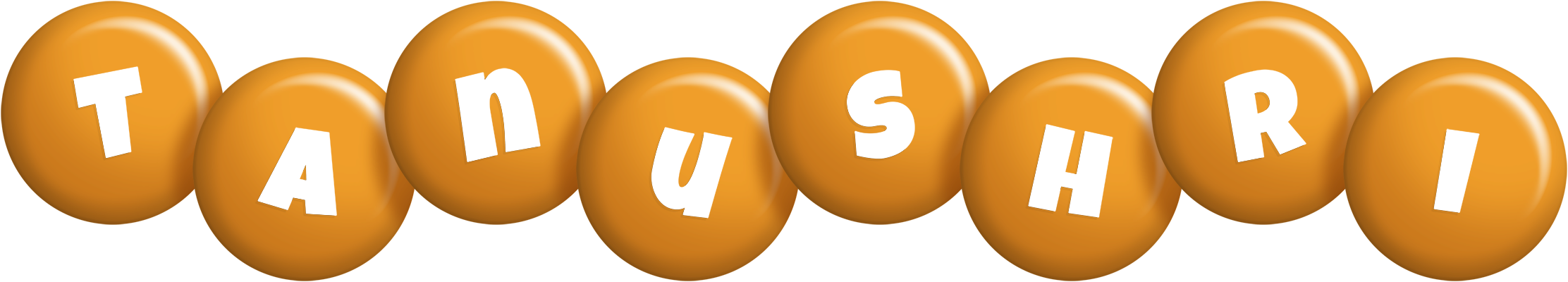 Tanushri candy-orange logo
