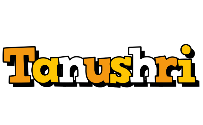 Tanushri cartoon logo