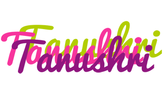 Tanushri flowers logo