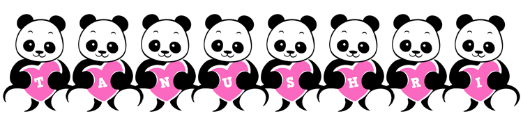 Tanushri love-panda logo