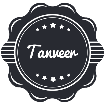 Tanveer badge logo