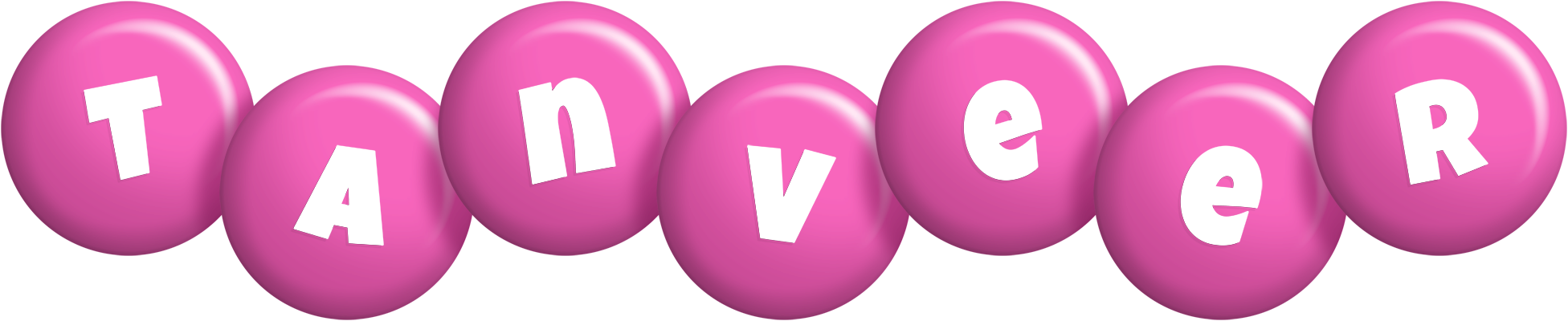 Tanveer candy-pink logo