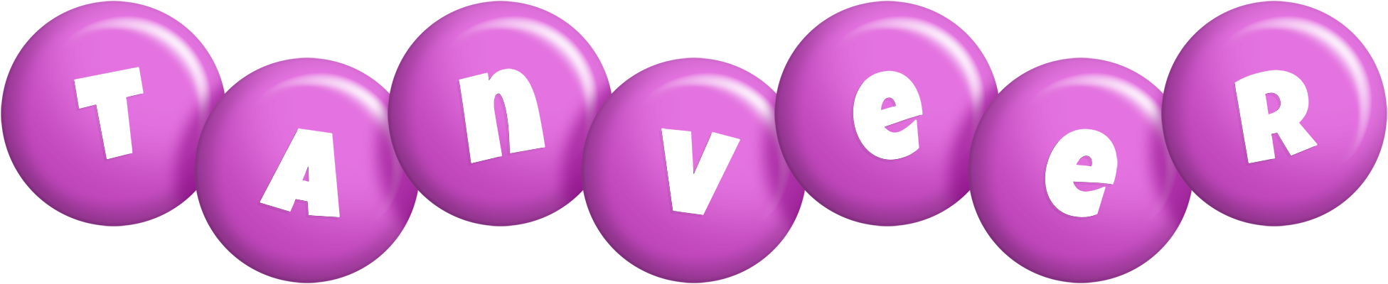 Tanveer candy-purple logo