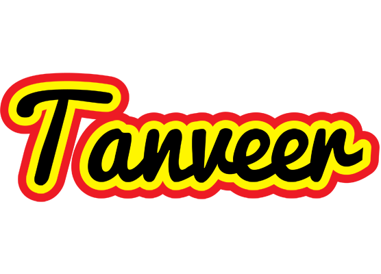 Tanveer flaming logo