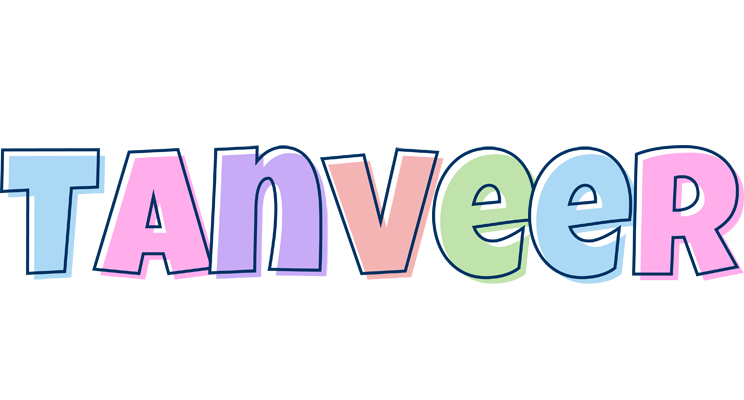 Tanveer pastel logo