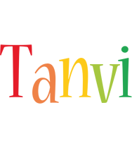 Tanvi birthday logo