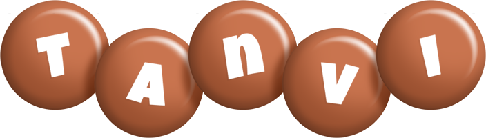 Tanvi candy-brown logo