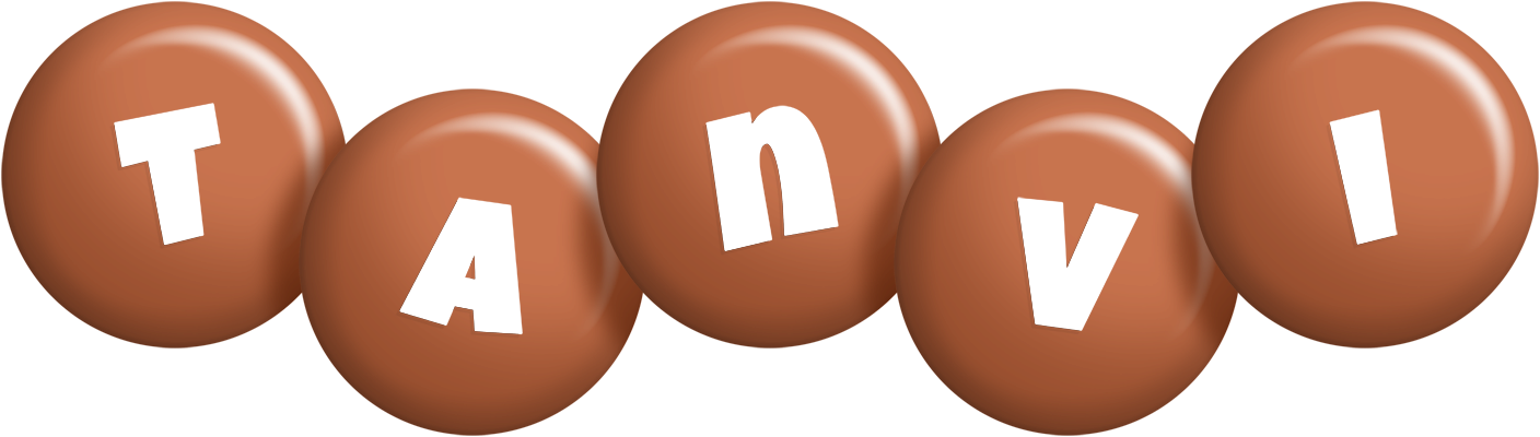 Tanvi candy-brown logo