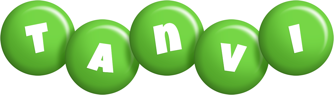 Tanvi candy-green logo