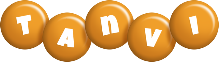Tanvi candy-orange logo