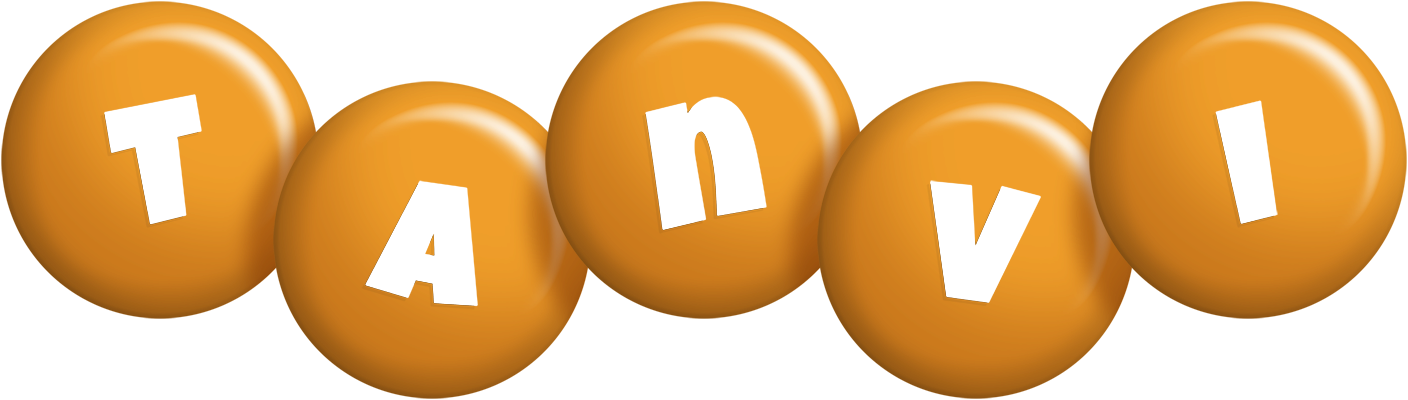 Tanvi candy-orange logo