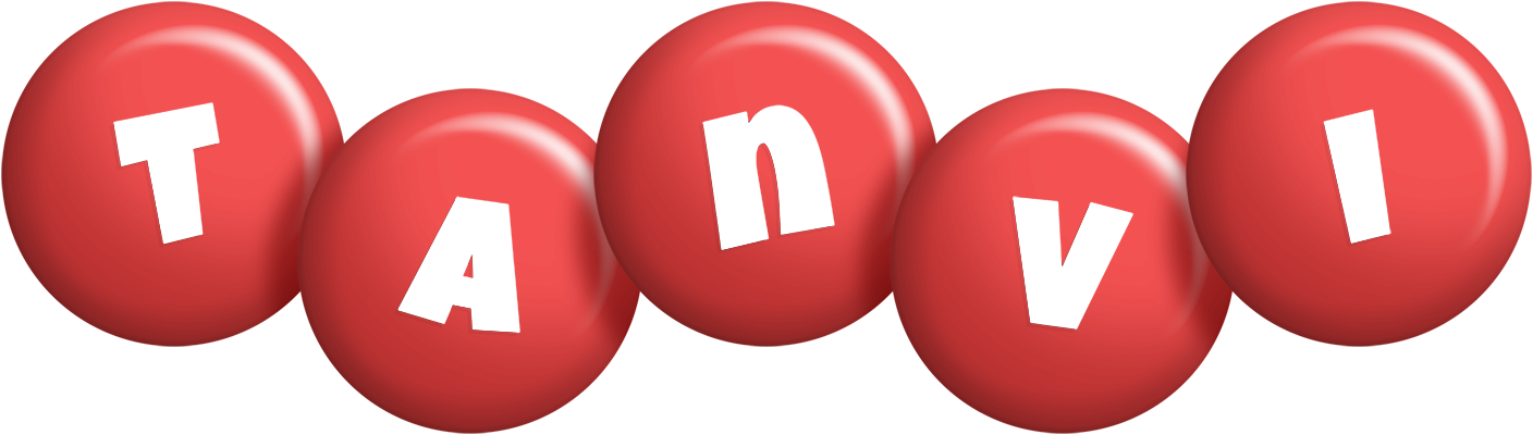 Tanvi candy-red logo