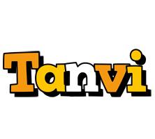 Tanvi cartoon logo
