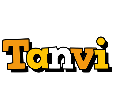 Tanvi cartoon logo