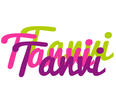 Tanvi flowers logo