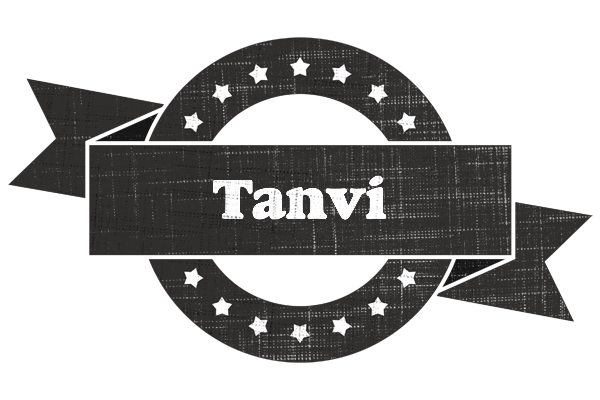 Tanvi grunge logo