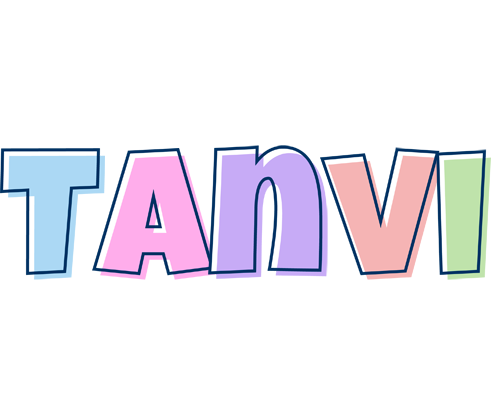 Tanvi pastel logo