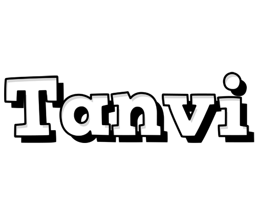 Tanvi snowing logo