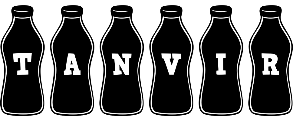 Tanvir bottle logo