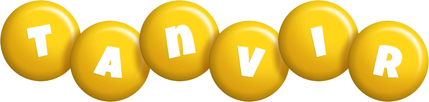 Tanvir candy-yellow logo
