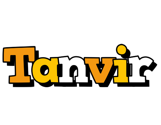 Tanvir cartoon logo